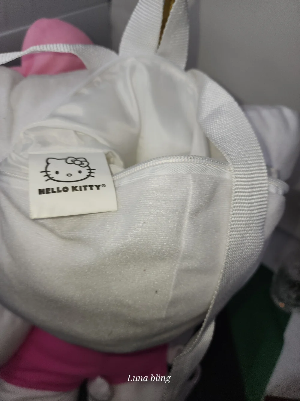 Hello Kitty Plush Backpack - Pink Bow and Floral Outfit